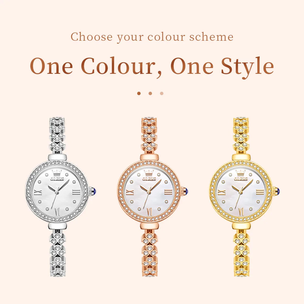 OLEVS 9903 Women Watches - Olevs - Embellish Gold Jewelry & Diamond