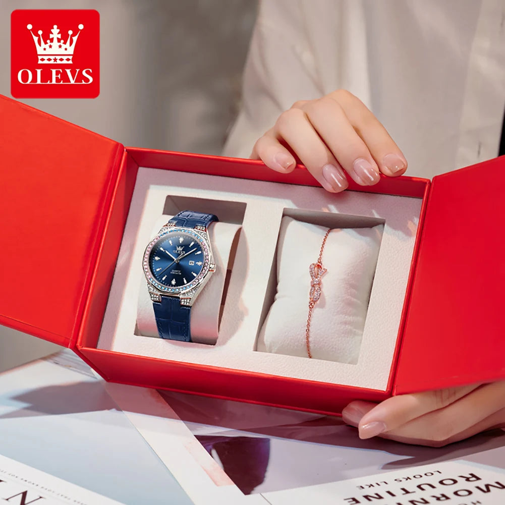 OLEVS Original Women's Watches - Olevs - Embellish Gold Jewelry & Diamond