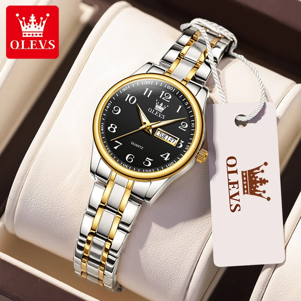 OLEVS Brand Ladies Watch - Olevs - Embellish Gold Jewelry & Diamond