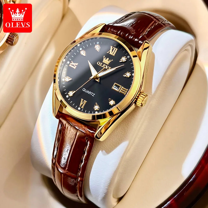 OLEVS Casual Luxury Women's Watches - Olevs - Embellish Gold Jewelry & Diamond