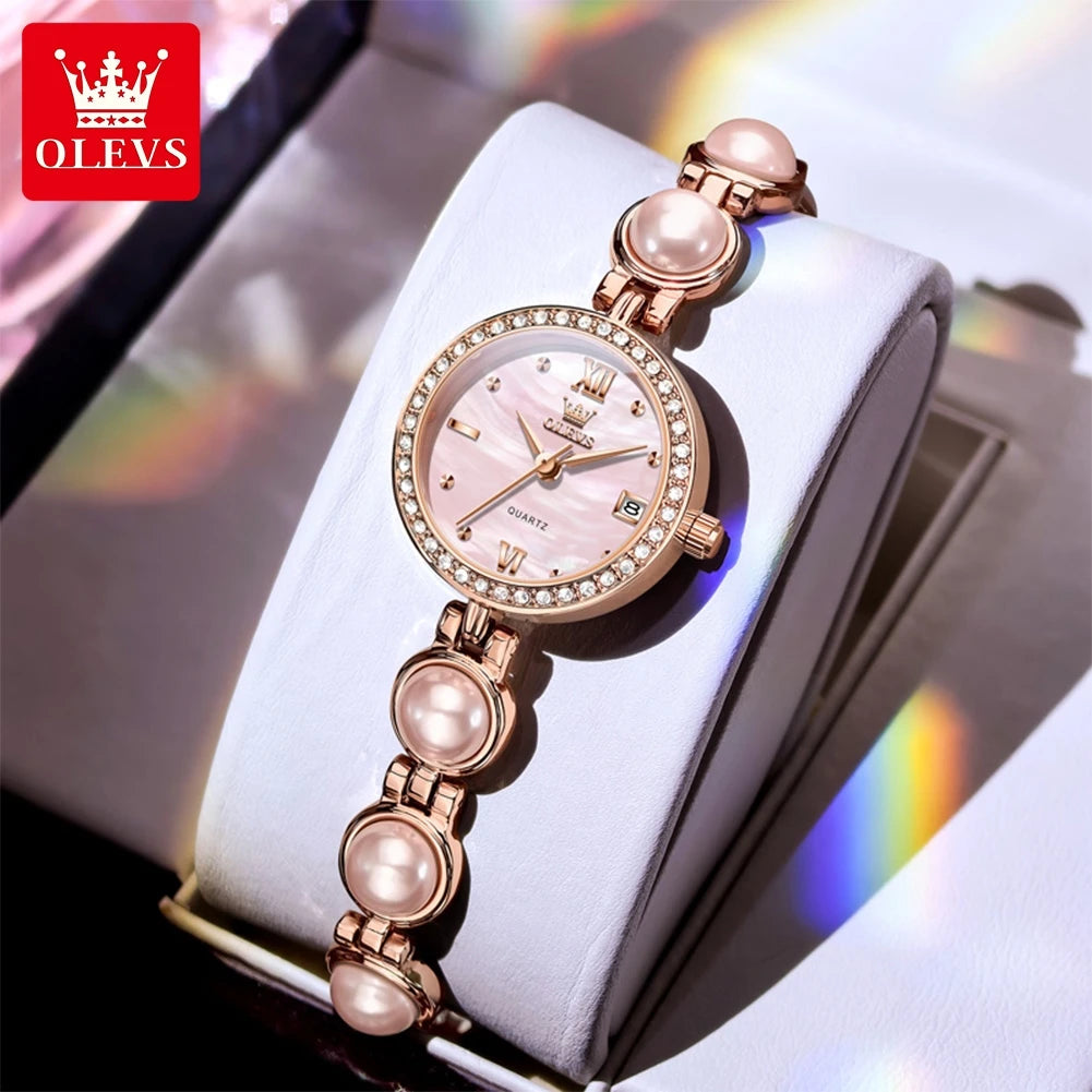 OLEVS Fashion Luxury Women's Watches - Olevs - Embellish Gold Jewelry & Diamond