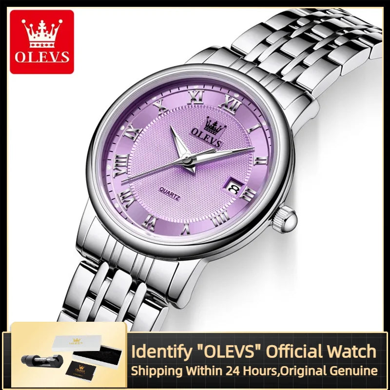 OLEVS 5611 Original Quartz Watch for Ladies - Olevs - Embellish Gold Jewelry & Diamond