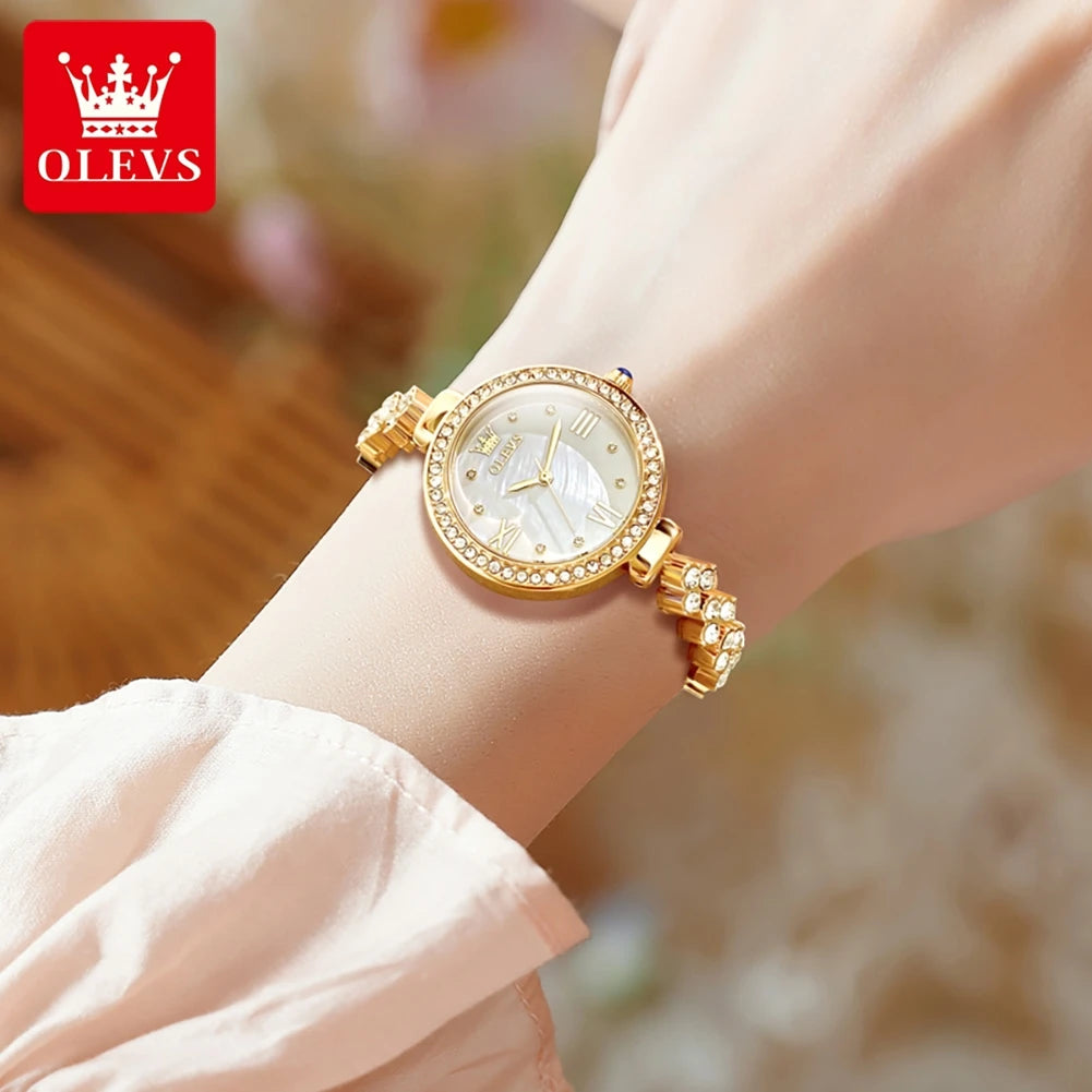 OLEVS 9903 Women Watches - Olevs - Embellish Gold Jewelry & Diamond
