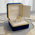 18k Gold Ribbon Knot Ring