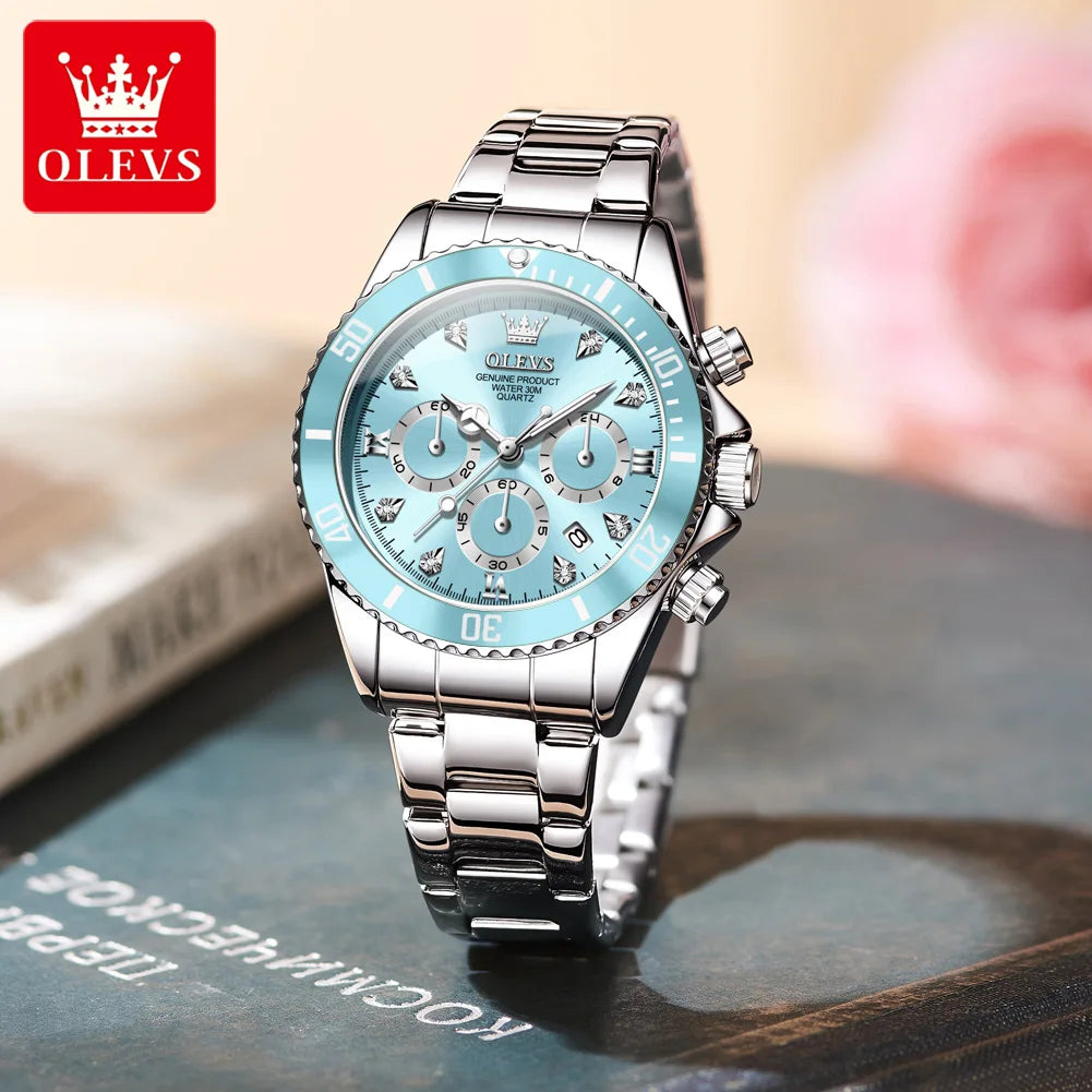 OLEVS Women Watch 5632 - Olevs - Embellish Gold Jewelry & Diamond