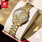 OLEVS 9943 Luxury Diamond Women Watch