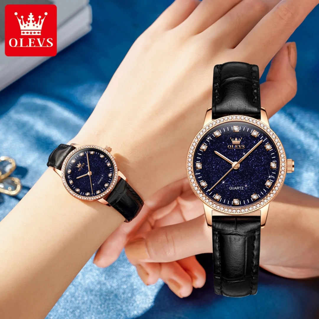 OLEVS 5605 Quartz Fashion Watch - Olevs - Embellish Gold Jewelry & Diamond