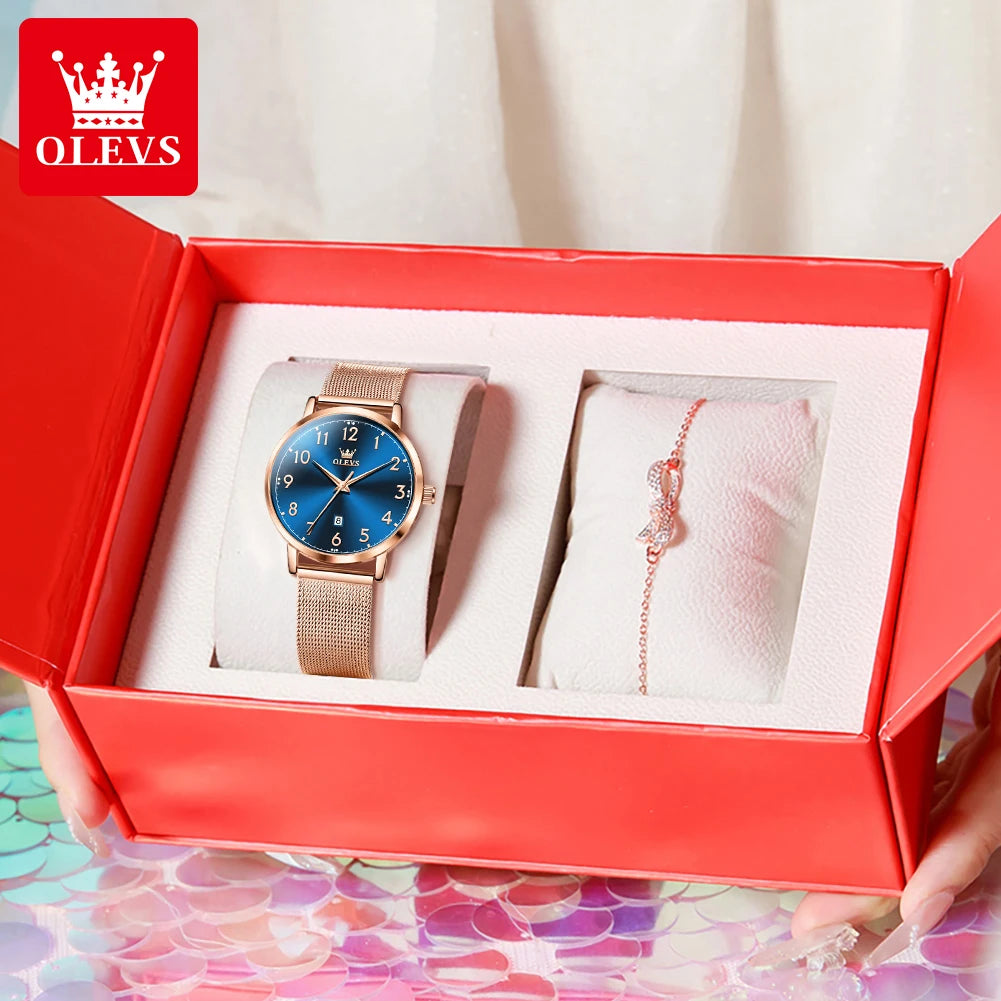 OLEVS 5653 Woman Watches - Olevs - Embellish Gold Jewelry & Diamond