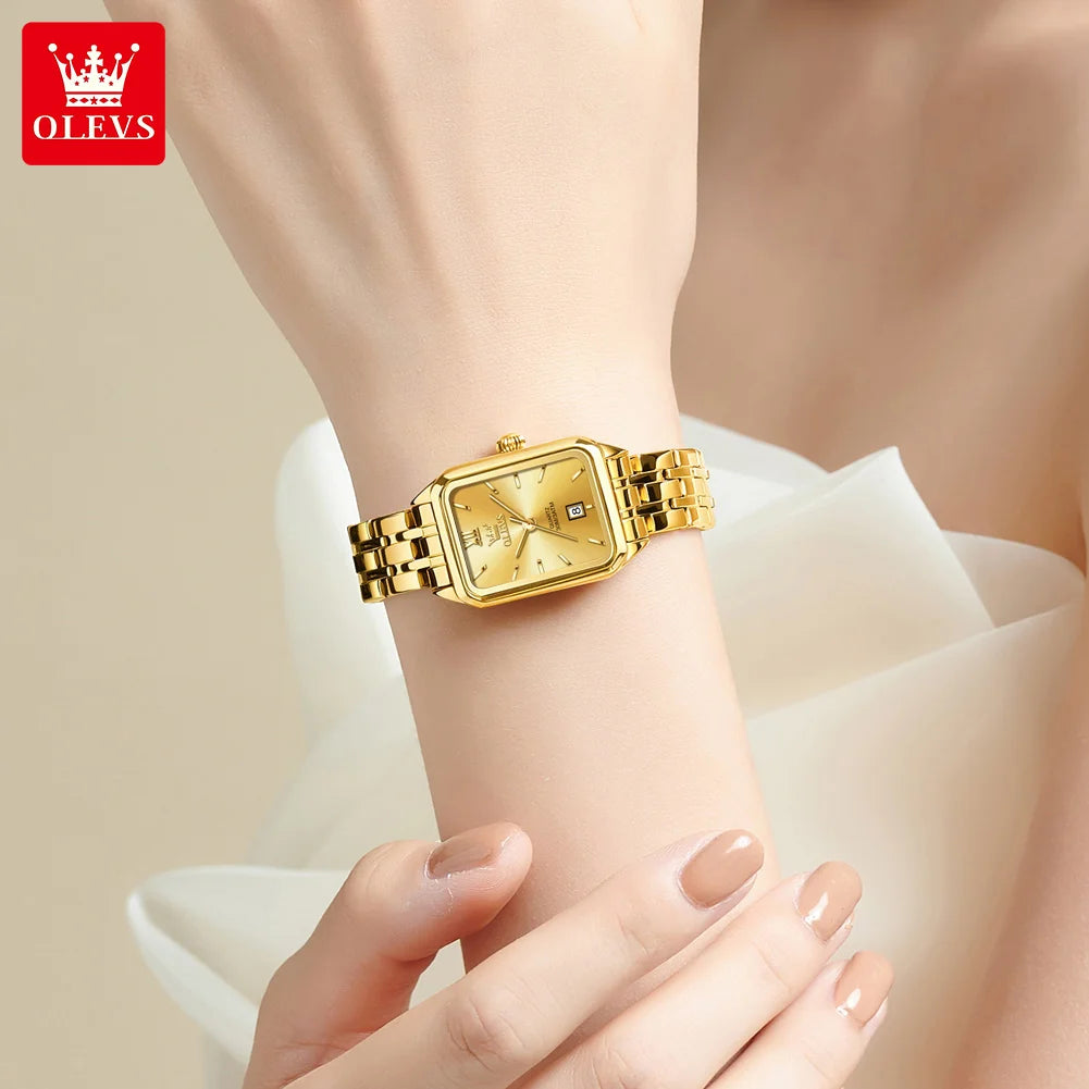 OLEVS Luxury Top Brand Women's Watches - Olevs - Embellish Gold Jewelry & Diamond
