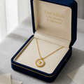 18k Gold Versace Face Necklace