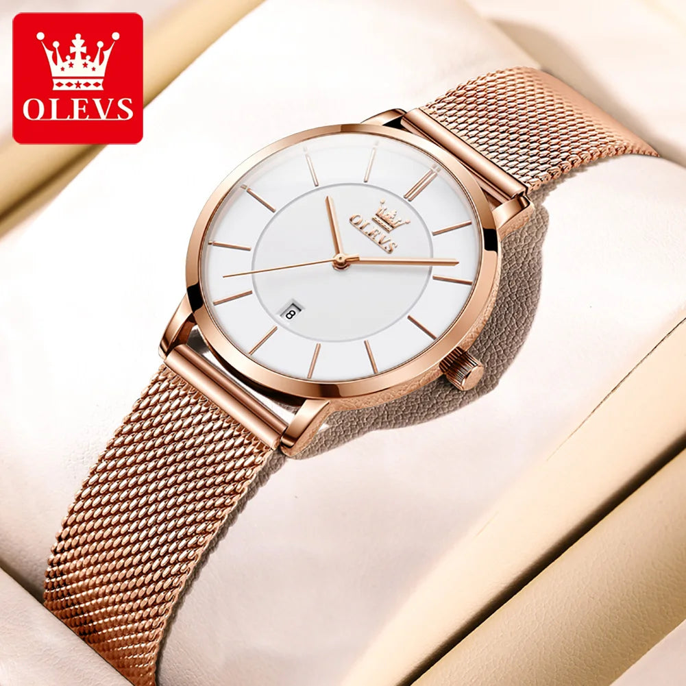 OLEVS Woman Watch 5869 - Olevs - Embellish Gold Jewelry & Diamond