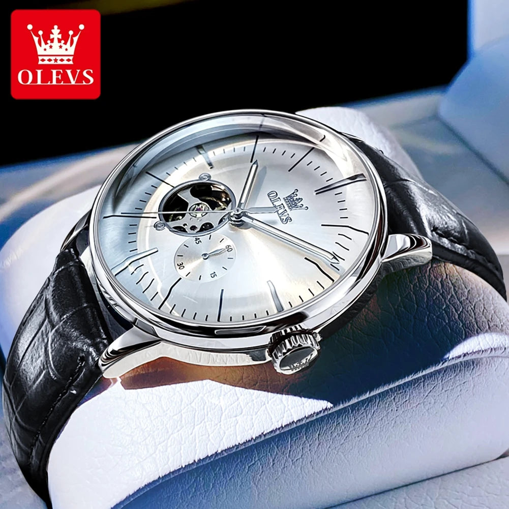 OLEVS Casual Fashion Men's Watches - Festive Collection - Embellish Gold Jewelry & Diamond