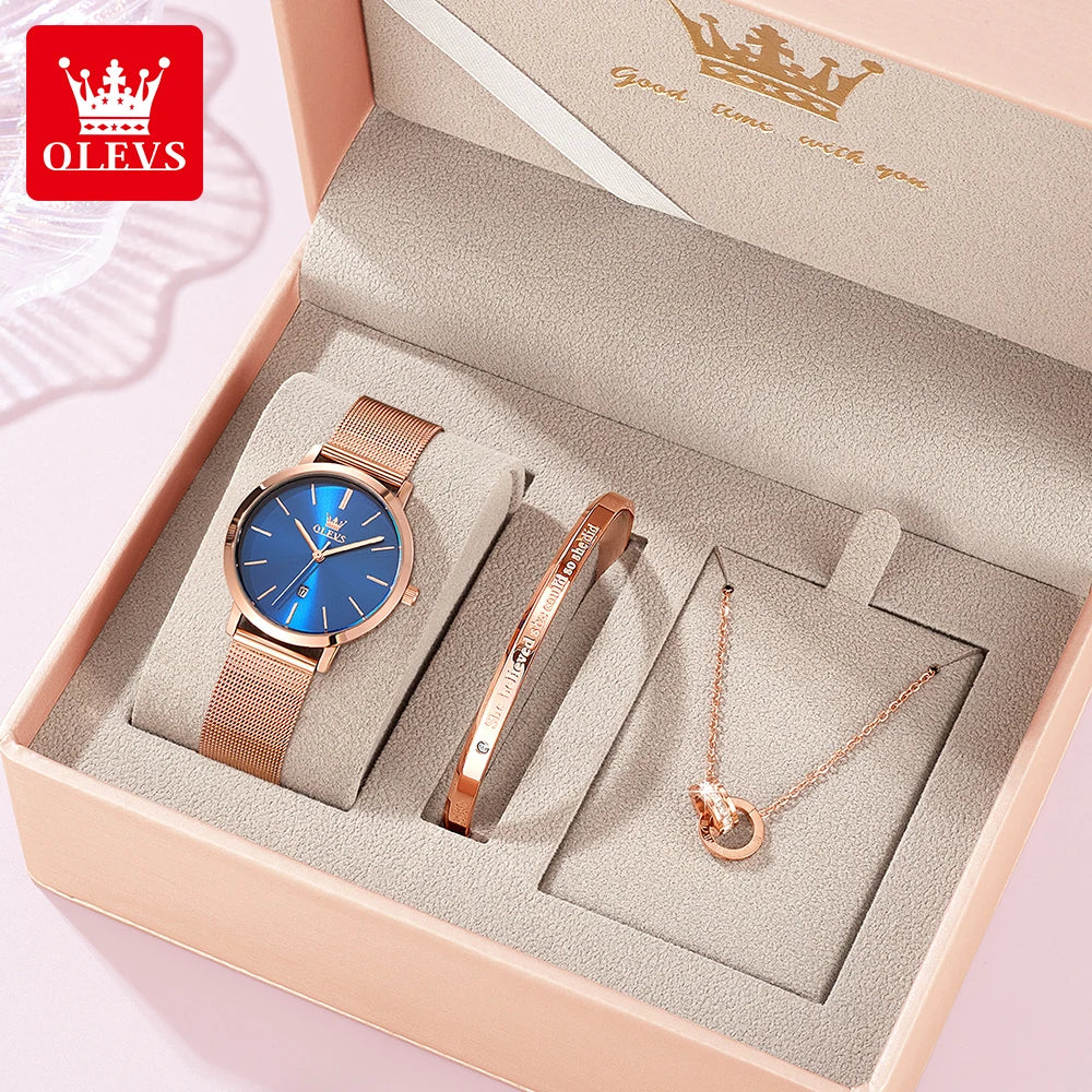 OLEVS Woman Watch 5869 - Olevs - Embellish Gold Jewelry & Diamond