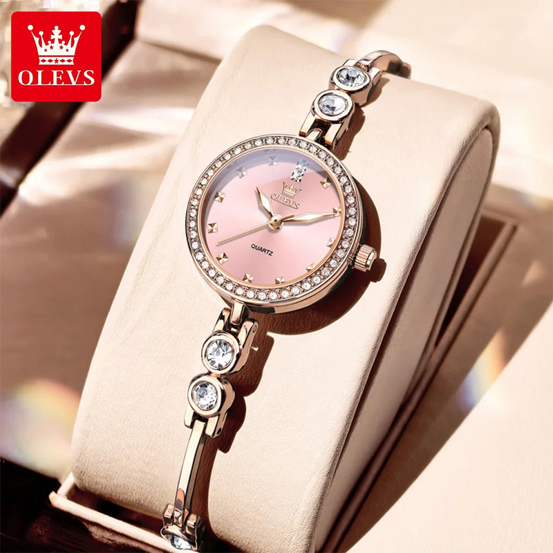 OLEVS Brand fashion luxury women's - Olevs - Embellish Gold Jewelry & Diamond