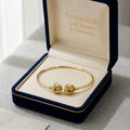 18k Gold Cinnamon Bangle