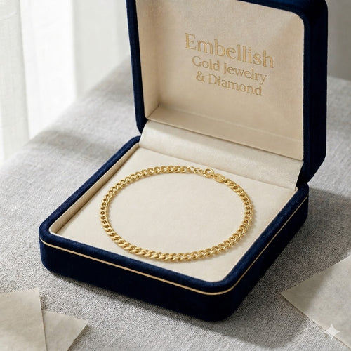 18k Gold Cuban Bracelet