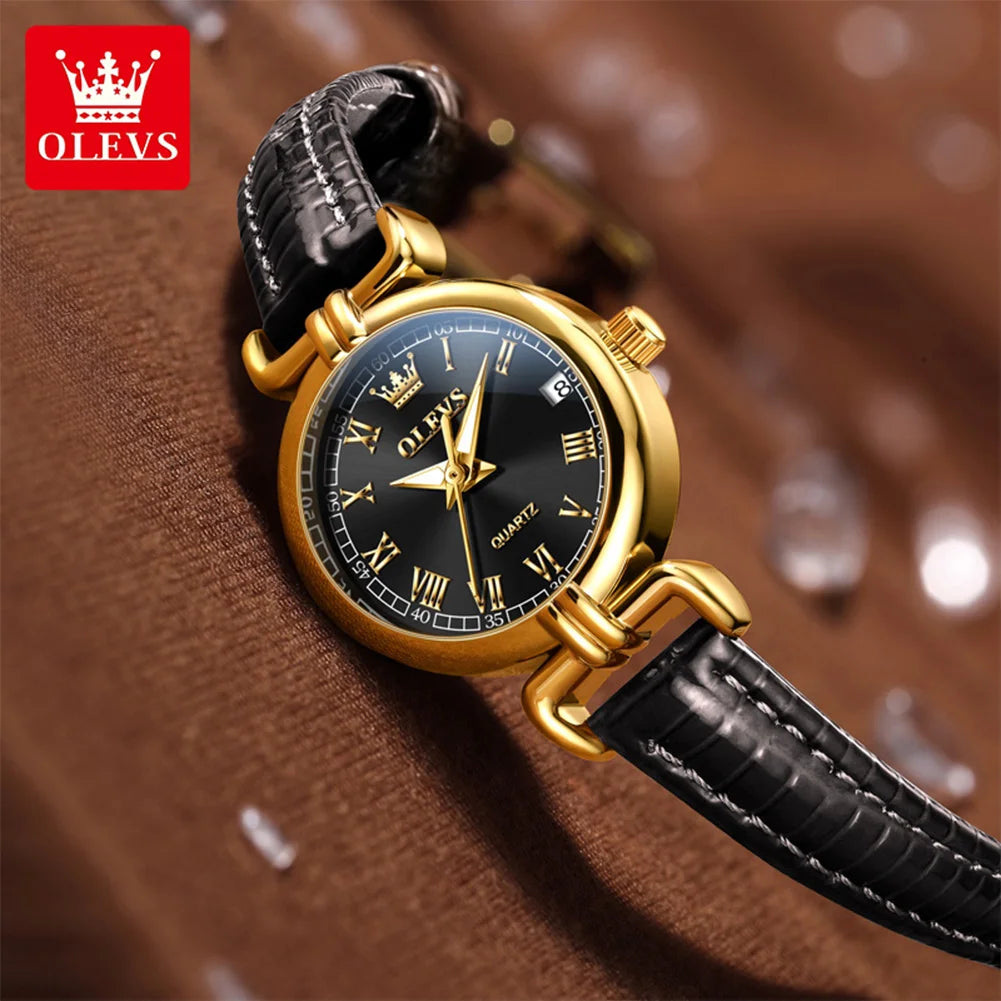 OLEVS New Fashion Simple Womens Watches - Olevs - Embellish Gold Jewelry & Diamond