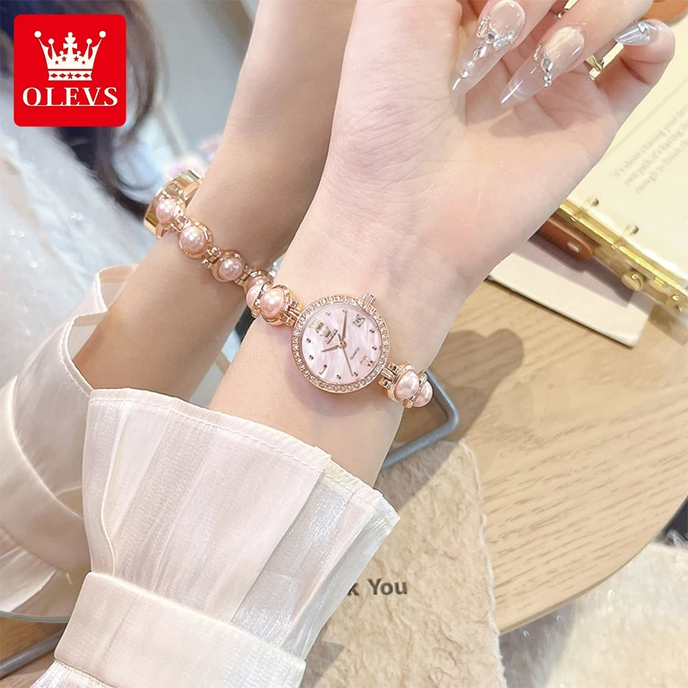 OLEVS Fashion Luxury Women's Watches - Olevs - Embellish Gold Jewelry & Diamond