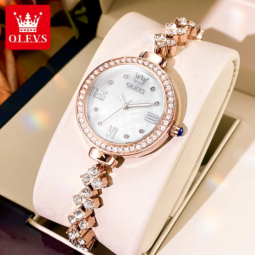 OLEVS 9903 Women Watches - Olevs - Embellish Gold Jewelry & Diamond