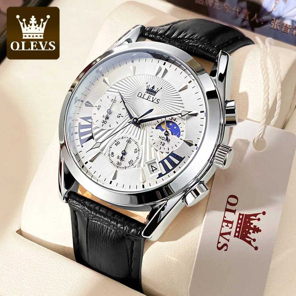 OLEVS casual fashion men's watches - Olevs - Embellish Gold Jewelry & Diamond