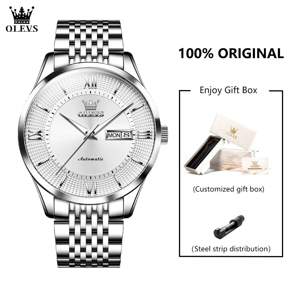 OLEVS 6657 Mens Watch - Olevs - Embellish Gold Jewelry & Diamond
