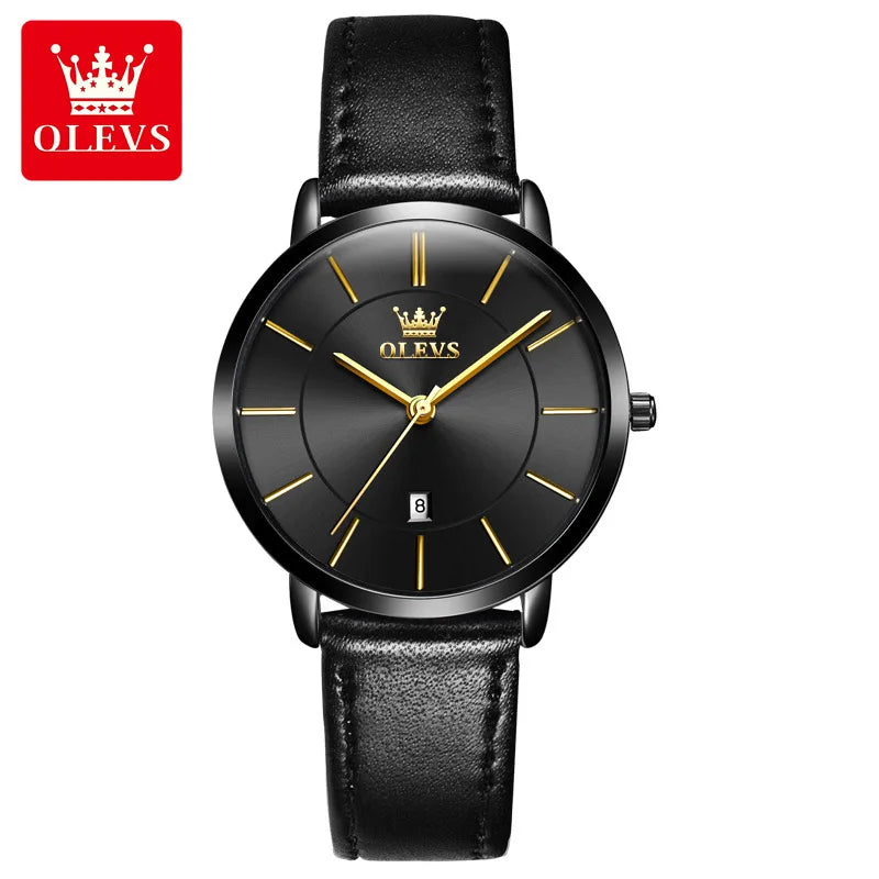 OLEVS Fashion Ultra Thin Womens Watches - Olevs - Embellish Gold Jewelry & Diamond