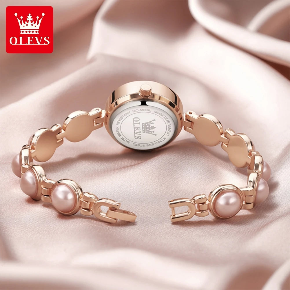 OLEVS Fashion Luxury Women's Watches - Olevs - Embellish Gold Jewelry & Diamond