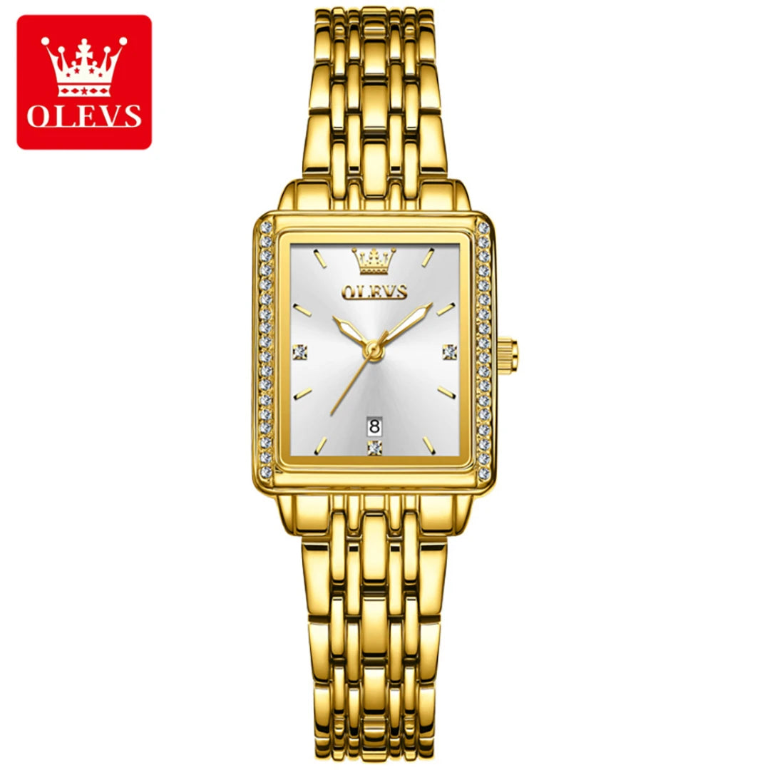 OLEVS 9995 Quartz Fashion Watch - Olevs - Embellish Gold Jewelry & Diamond