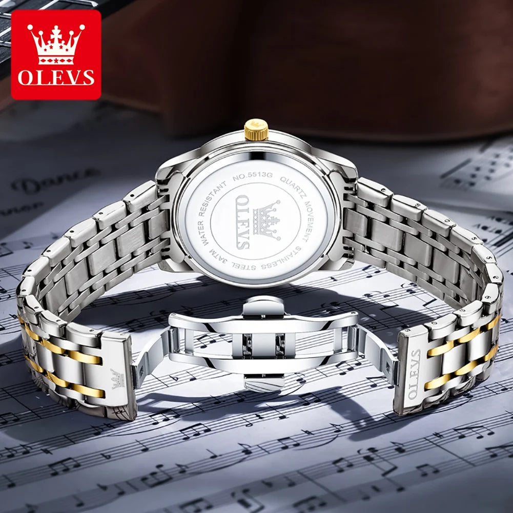 OLEVS 5513 Man Watch - Olevs - Embellish Gold Jewelry & Diamond
