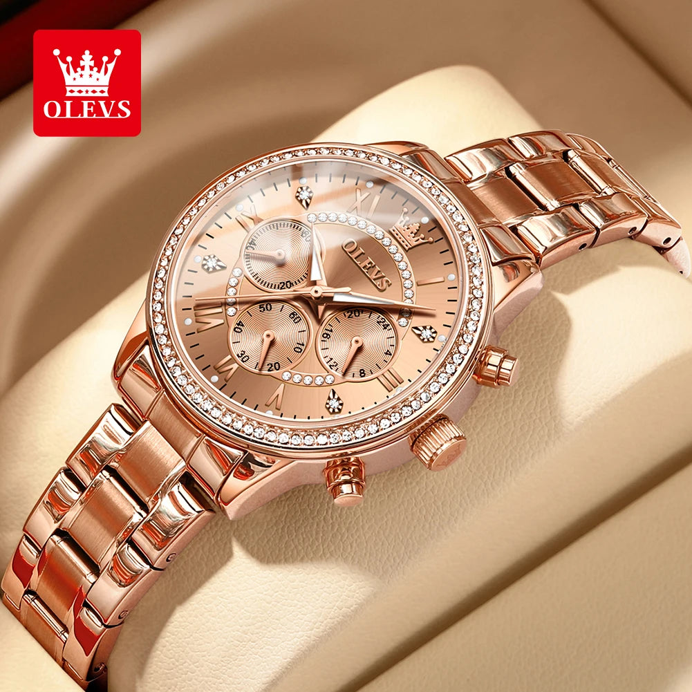 OLEVS Women's Watches - Olevs - Embellish Gold Jewelry & Diamond