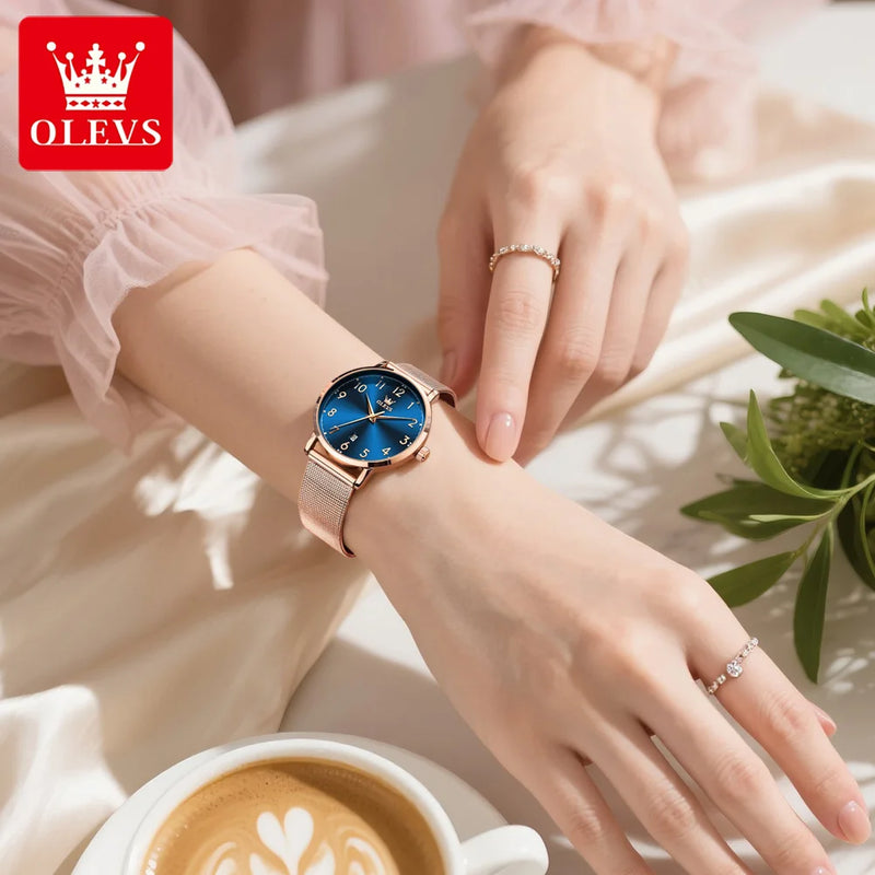 OLEVS 5653 Woman Watches - Olevs - Embellish Gold Jewelry & Diamond