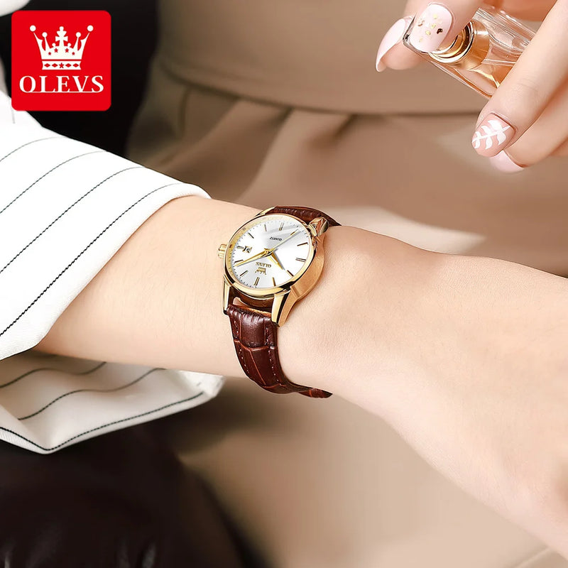 OLEVS Watch 6898 Women Watches - Olevs - Embellish Gold Jewelry & Diamond