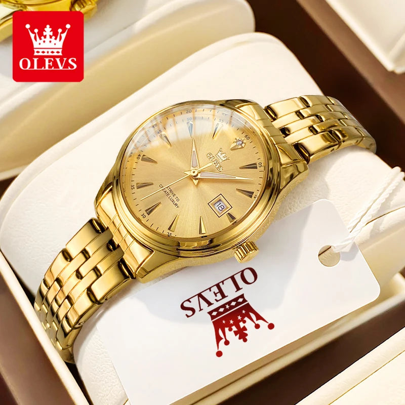 OLEVS 5598 Woman Watch - Olevs - Embellish Gold Jewelry & Diamond