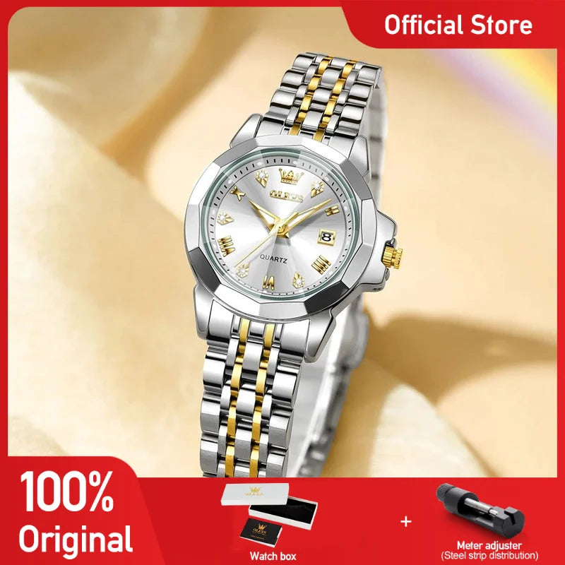 OLEVS 9931X Womens Perfume Watch - Olevs - Embellish Gold Jewelry & Diamond