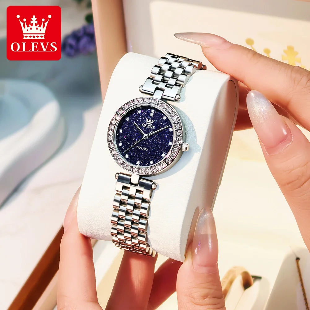 OLEVS 3641 Womens Watch - Olevs - Embellish Gold Jewelry & Diamond