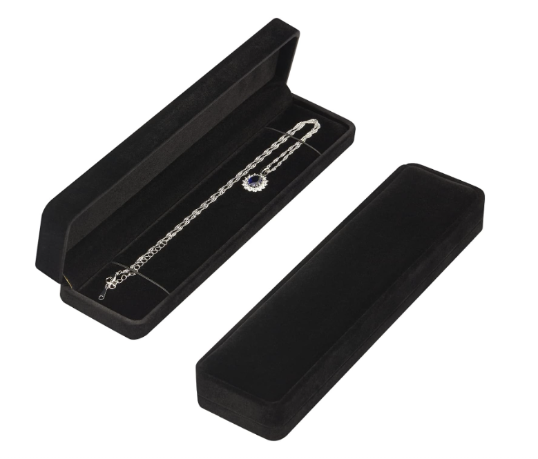 Jewelry Box Long - Packaging Addons - Embellish Gold Jewelry & Diamond