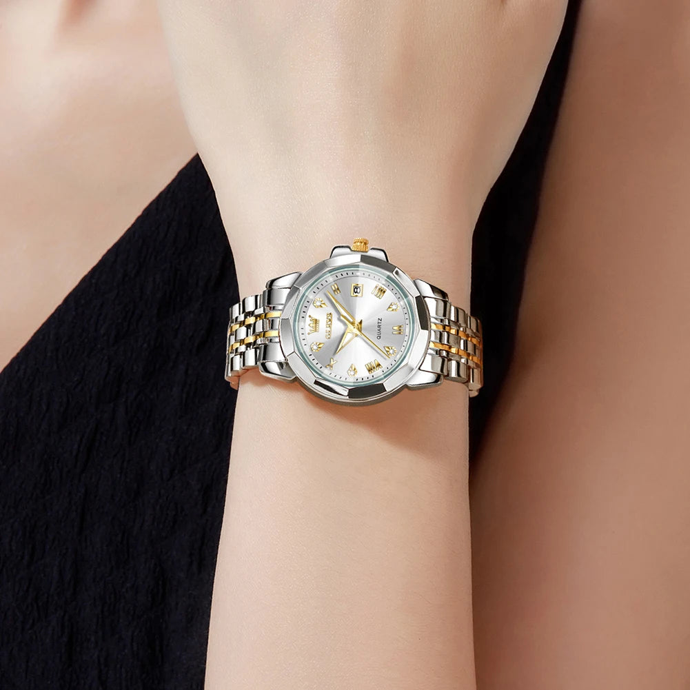 OLEVS 9931X Womens Perfume Watch - Olevs - Embellish Gold Jewelry & Diamond