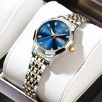 OLEVS Fashion Golden Watch for Women