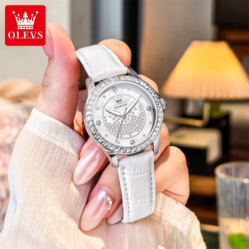 OLEVS 3715 Quartz Watch for Woman - Olevs - Embellish Gold Jewelry & Diamond
