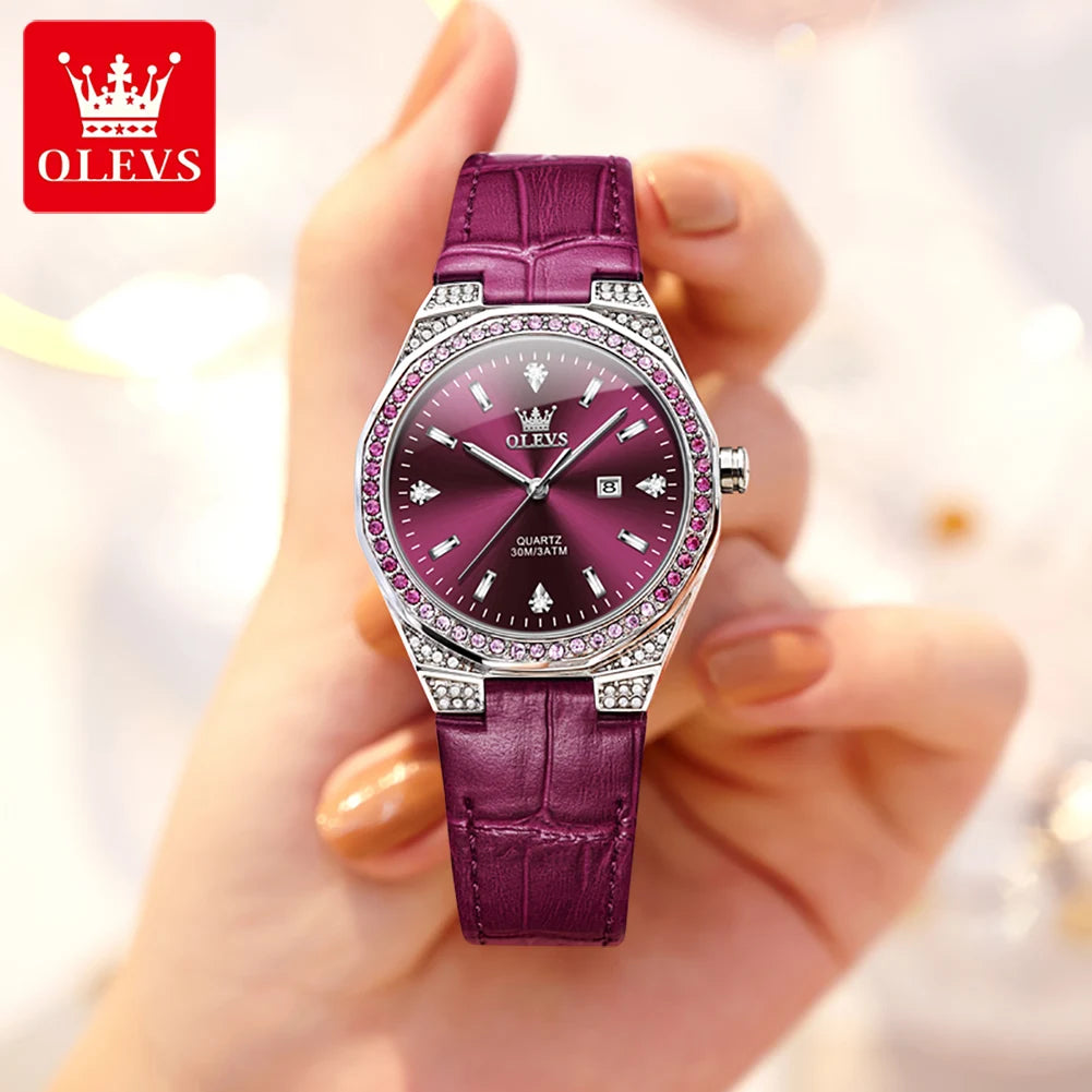 OLEVS Original Women's Watches - Olevs - Embellish Gold Jewelry & Diamond