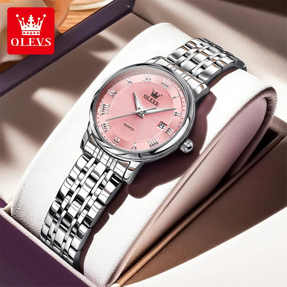 OLEVS Brand Women's Quartz Watches - Olevs - Embellish Gold Jewelry & Diamond
