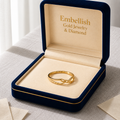 18k Gold X Inspired Ring