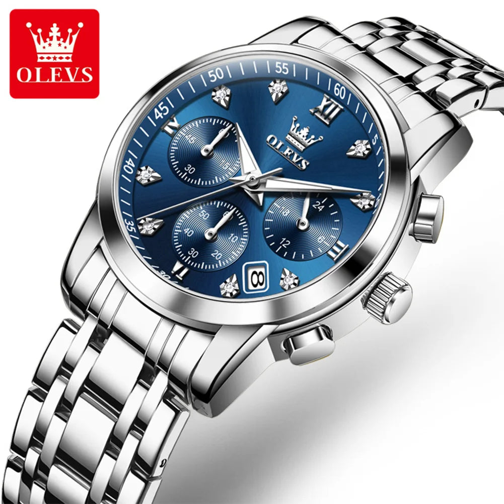 OLEVS 2858 Original Quartz Watch for Ladies - Olevs - Embellish Gold Jewelry & Diamond