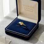 18k Gold 3 Leaf Ring