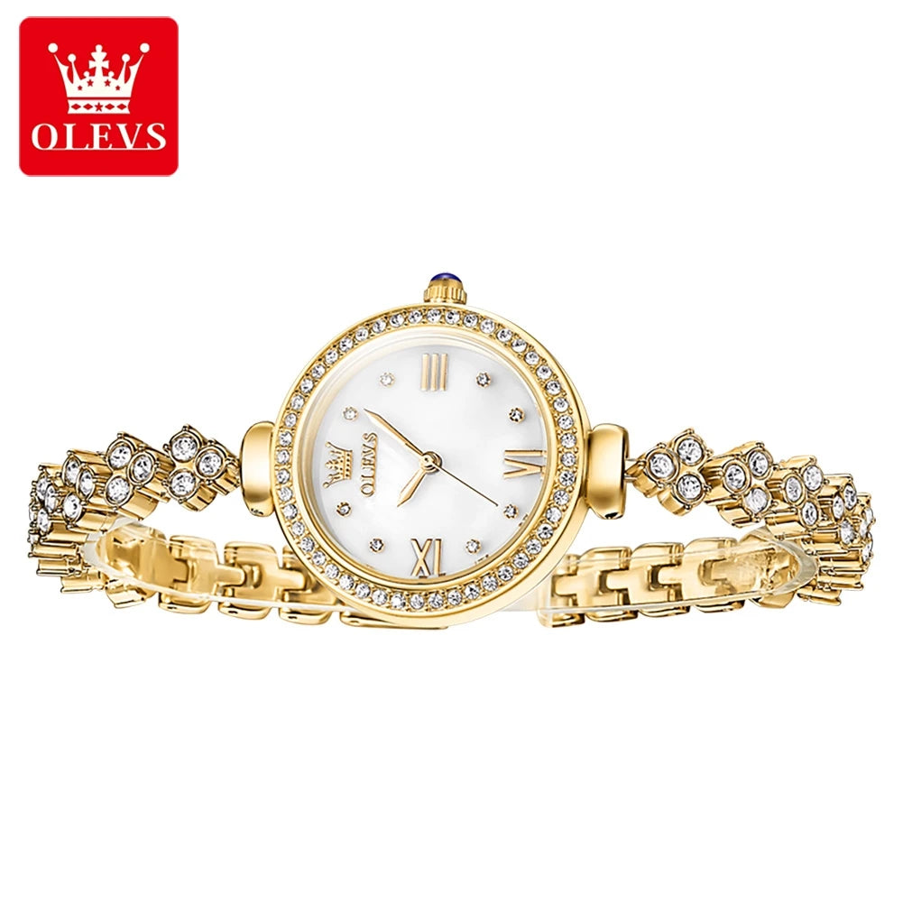 OLEVS 9903 Women Watches - Olevs - Embellish Gold Jewelry & Diamond