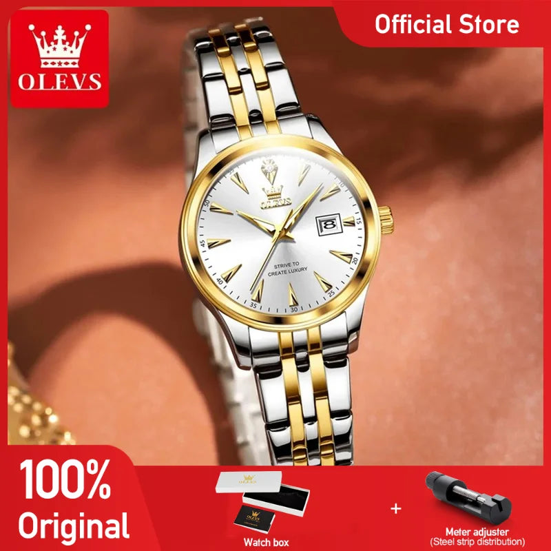 OLEVS 5598 Woman Watch - Olevs - Embellish Gold Jewelry & Diamond