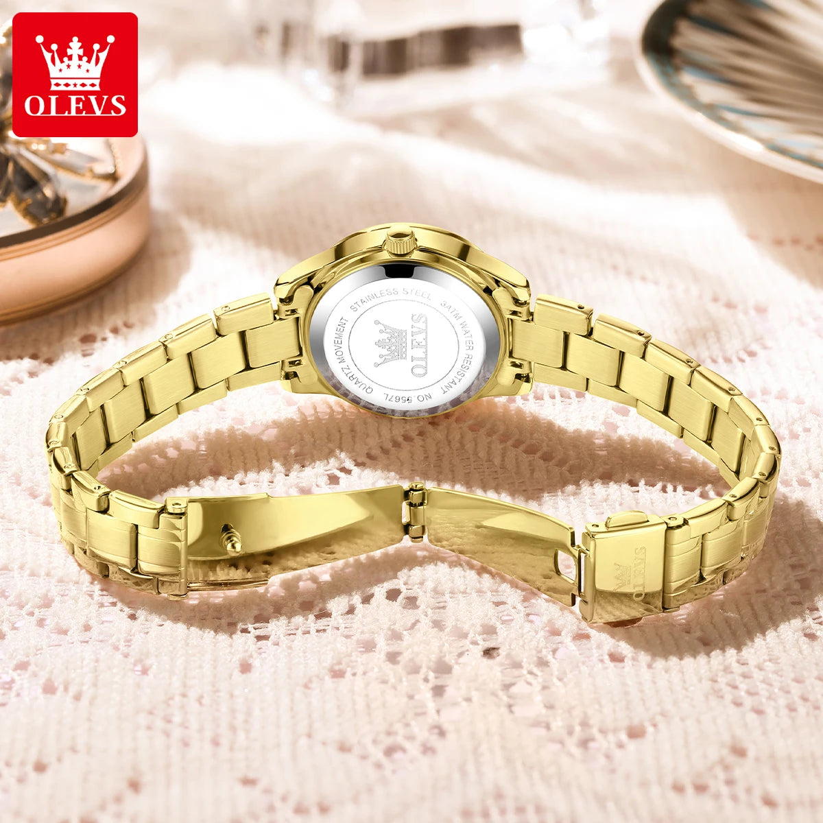 OLEVS Brand Ladies' Watch - Olevs - Embellish Gold Jewelry & Diamond