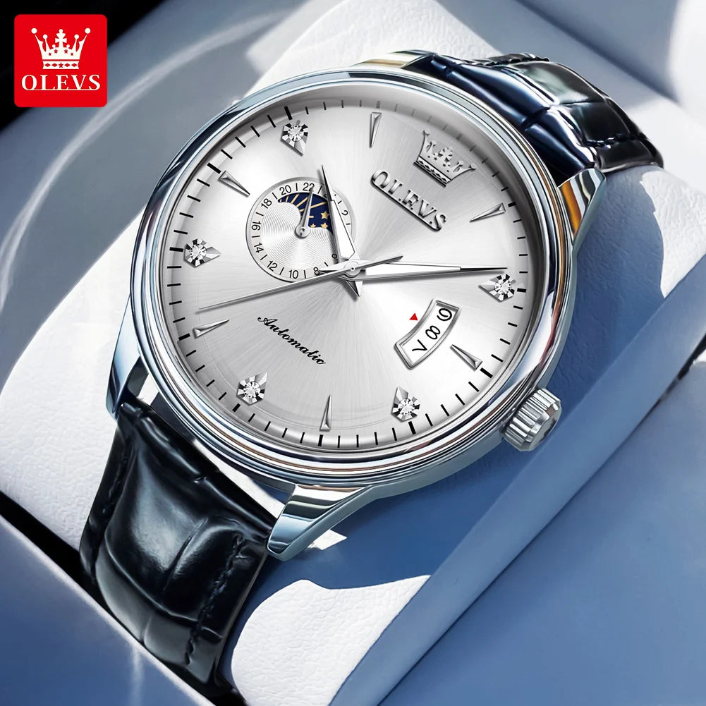 OLEVS 7040 24h Moon Phase Men's Watch