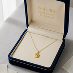 18K Real Gold Flower Necklace V1.0