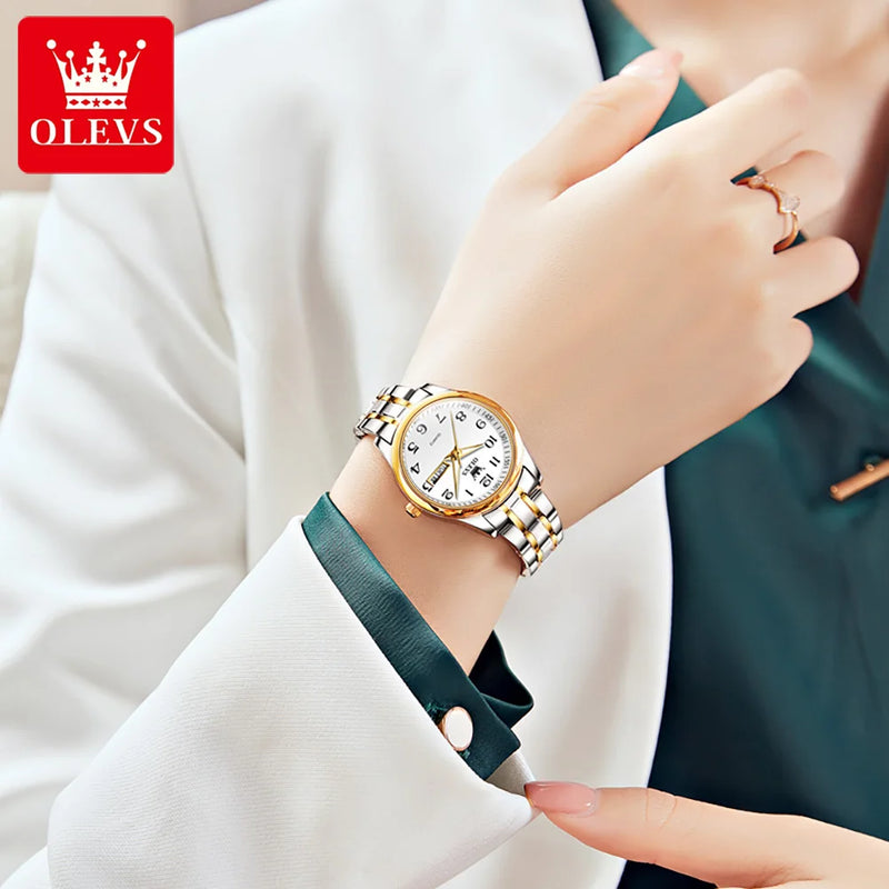 OLEVS Brand Ladies' Watch - Olevs - Embellish Gold Jewelry & Diamond